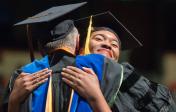 Graduates embracing